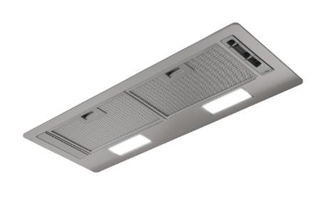 Eico Era 80 emhætte til indbygning - Grey Eico Era 80 emhætte til indbygning - Grey