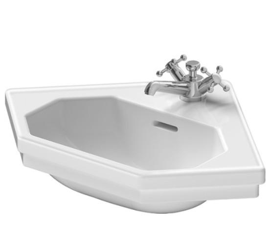 Duravit 1930 60 h&aring;ndvask t/v&aelig;g - Hj&oslash;rne