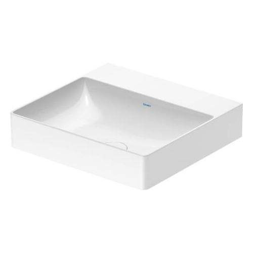Duravit DuraSquare 50 h&aring;ndvask t/v&aelig;g eller m&oslash;bel - Uden hanehul