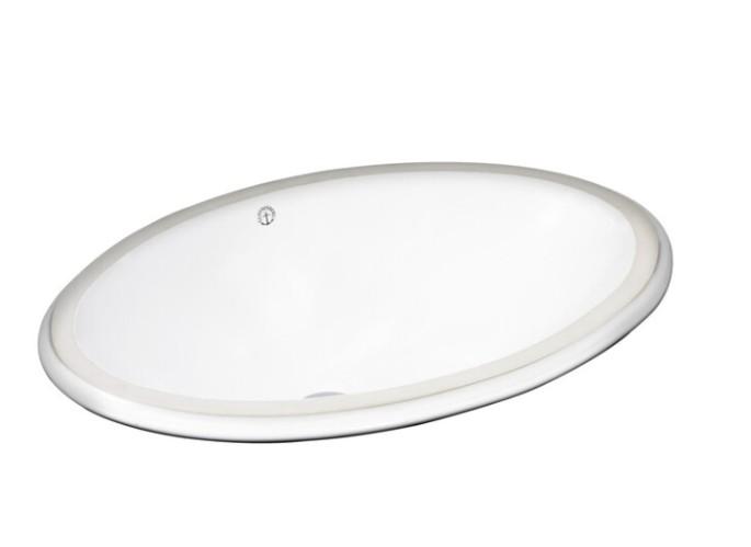 Gustavsberg 57 h&aring;ndvask t/underlimning - Uden hanehul