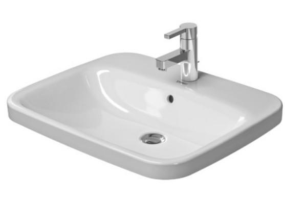 Duravit DuraStyle 61 h&aring;ndvask t/nedf&aelig;ldning - 1 hanehul