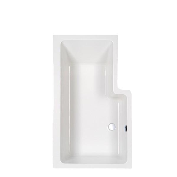 Strømberg Quantum badekar t/brus - 160 x 70/85 - Venstre - 1 ryglæn Strømberg Quantum badekar t/brus - 160 x 70/85 - Venstre - 1 ryglæn