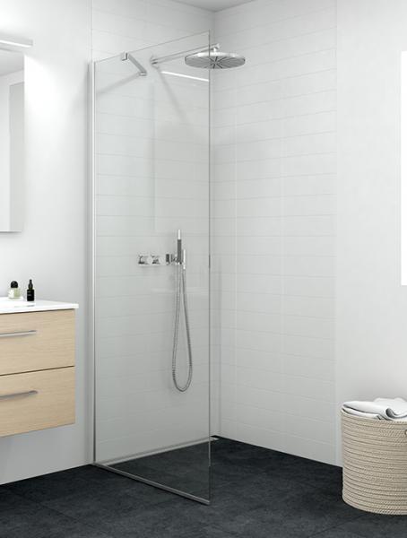 Dansani Match D 70 fast brusev&aelig;g - Klar glas/matkrom