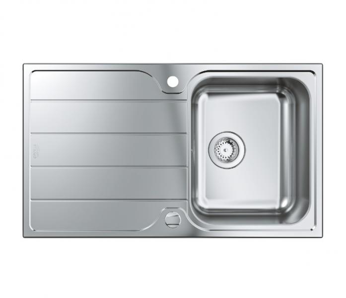Grohe K500 45-S køkkenvask m/afløbsbakke i rustfrit stål Grohe K500 45-S køkkenvask m/afløbsbakke i rustfrit stål