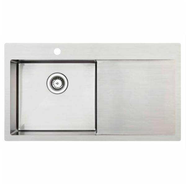 Lavabo Kubus 900 soft k&oslash;kkenvask - Venstre