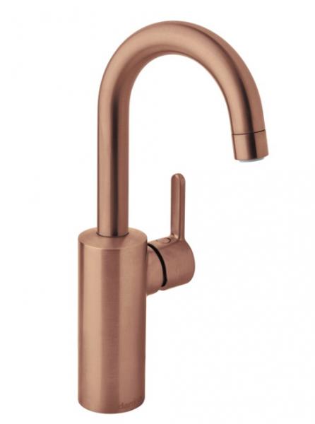 Damixa Silhouet Piccolo h&aring;ndvaskarmatur m/C-tud - B&oslash;rstet kobber