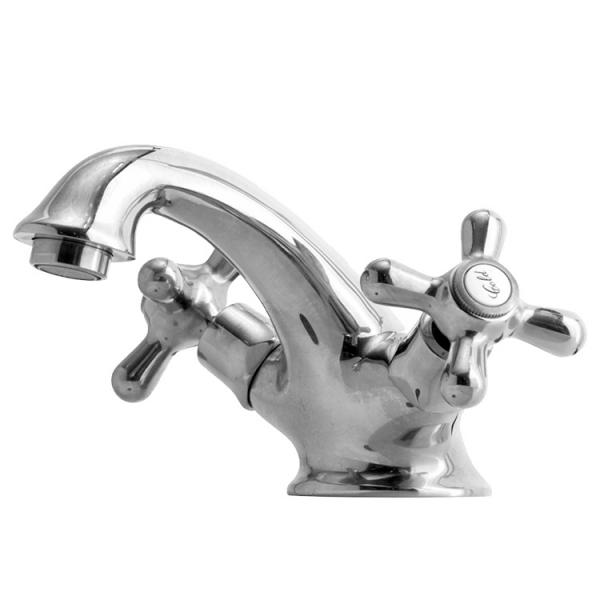 Lavabo Retro 2-grebs h&aring;ndvaskarmatur - Krom