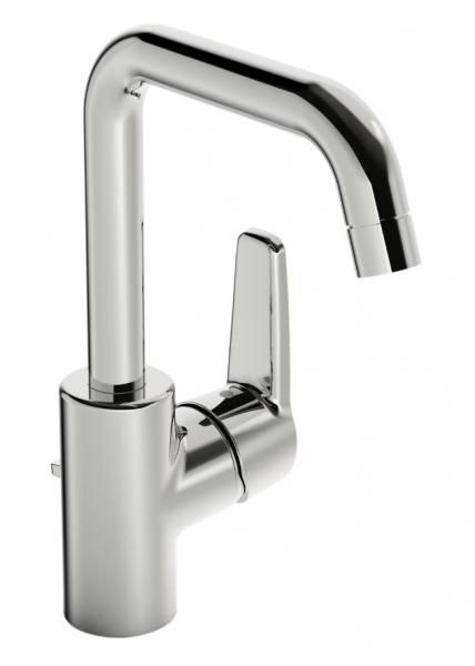 Oras Saga H&aring;ndvaskbatteri m/h&oslash;j tud, bundventil og svingtud