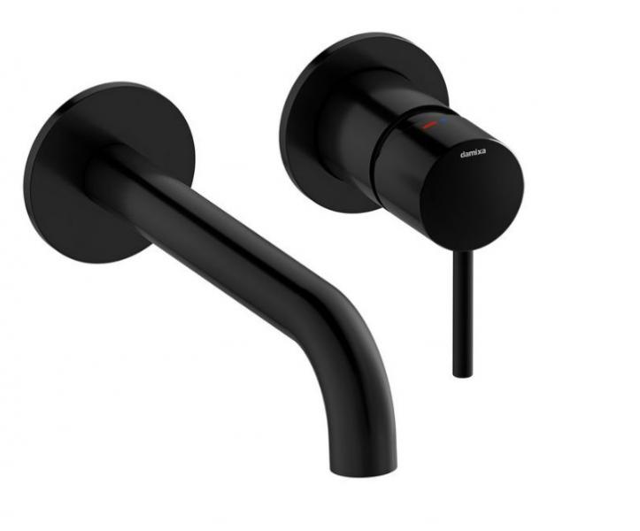 Damixa Osier armatur til indbygning i væg - Mat sort Damixa Osier armatur til indbygning i væg - Mat sort