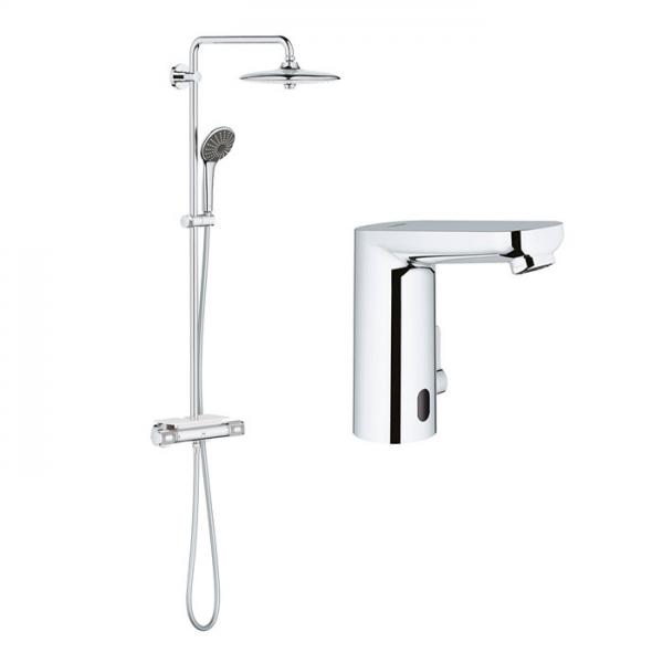 Grohe Eurosmart Cosmopolitan E & Vitalio Joy 260 pakke til badeværelset Grohe Eurosmart Cosmopolitan E & Vitalio Joy 260 pakke til badeværelset