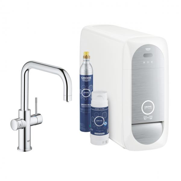 Grohe Blue Home køkkenbatteri m/U-tud - Krom Grohe Blue Home køkkenbatteri m/U-tud - Krom