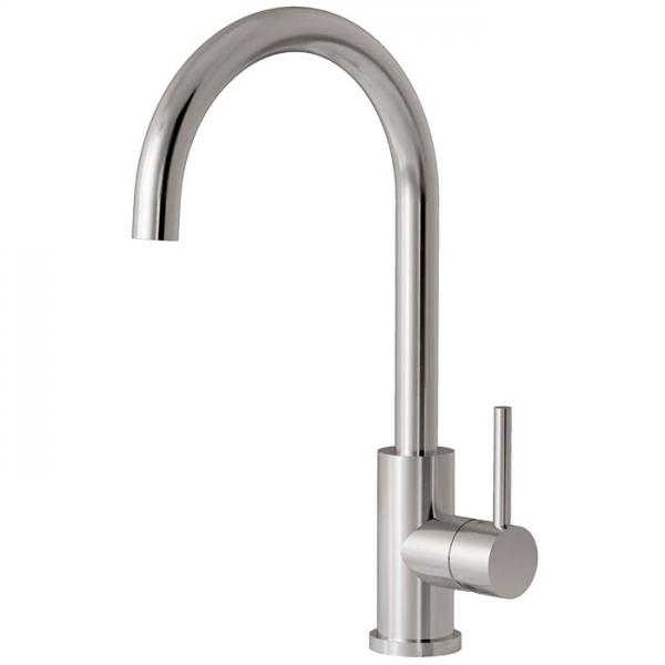 Lavabo Kubus 140 RS Round køkkenarmatur - Rustfrit stål Lavabo Kubus 140 RS Round køkkenarmatur - Rustfrit stål