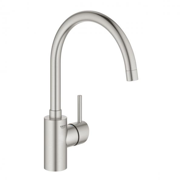 Grohe NEW Concetto k&oslash;kkenarmatur m/C-tud - Supersteel