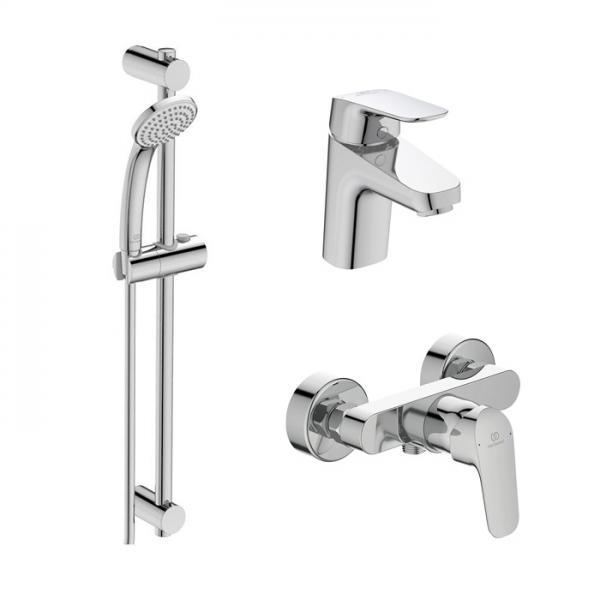 Ideal Standard Ceraflex komplet pakke til badev&aelig;relse - Krom