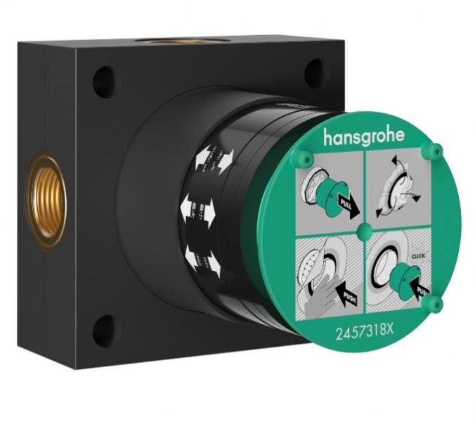 hansgrohe indbygningsdel til hovedbruser 2jet hansgrohe indbygningsdel til hovedbruser 2jet