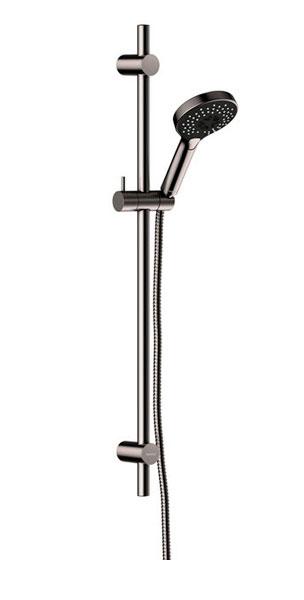 Damixa Silhouet Flex brusesæt - Børstet grafitgrå Damixa Silhouet Flex brusesæt - Børstet grafitgrå