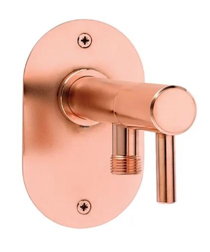 Frostline Duo wall frostfri udend&oslash;rshane 300-550 mm - Kobber