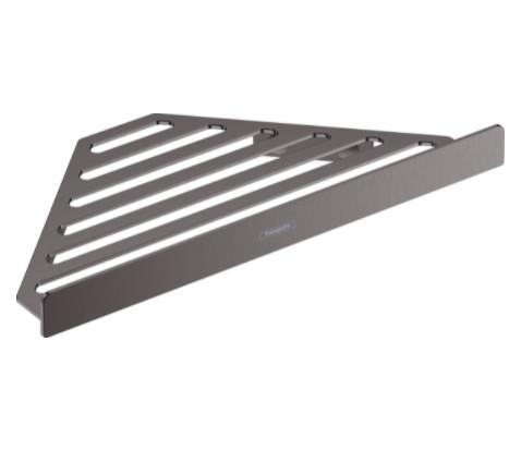 Hansgrohe AddStoris hj&oslash;rnehylde - Sort krom