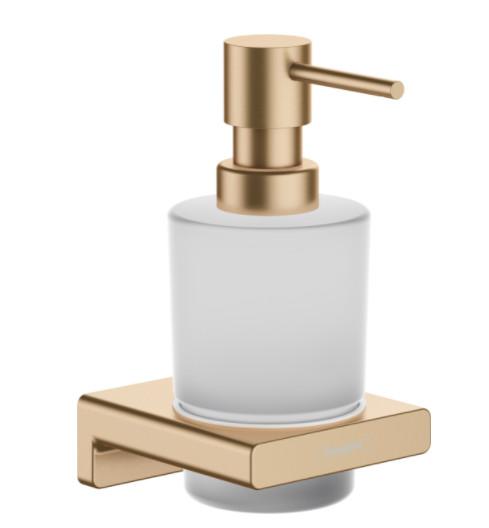 Hansgrohe AddStoris s&aelig;bedispenser - B&oslash;rstet bronze