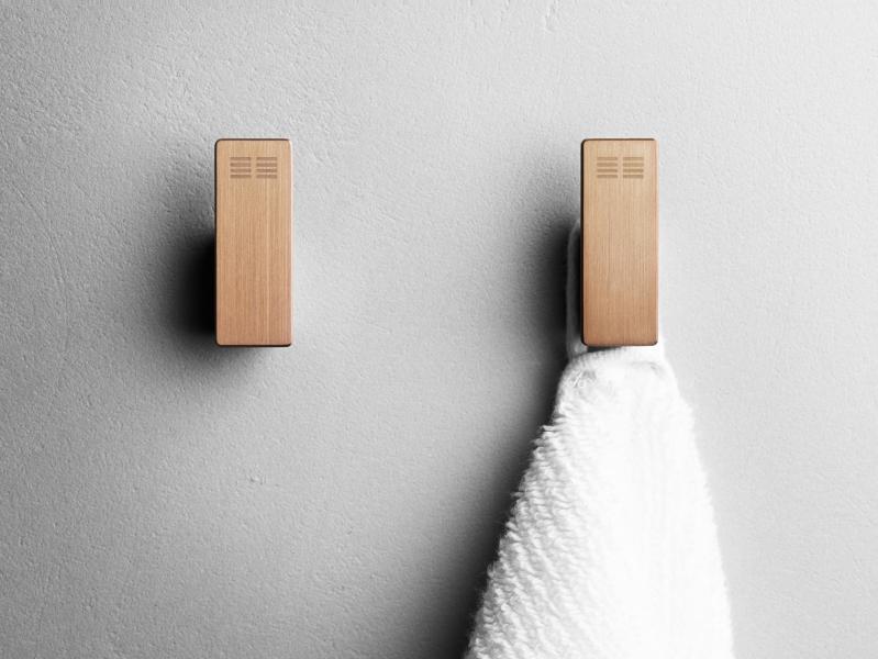 Unidrain ReFrame håndklædekrog 2 stk. - Kobber Unidrain ReFrame håndklædekrog 2 stk. - Kobber