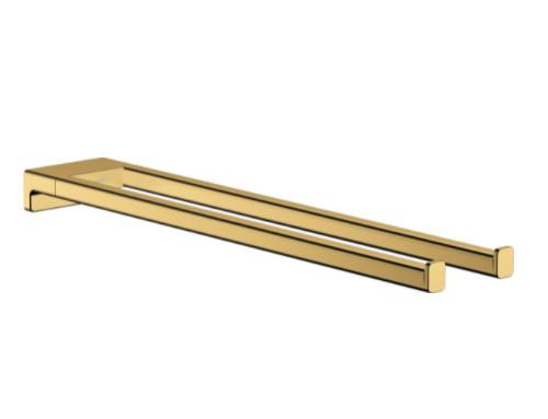 Hansgrohe AddStoris h&aring;ndkl&aelig;deholder - Poleret guldoptik