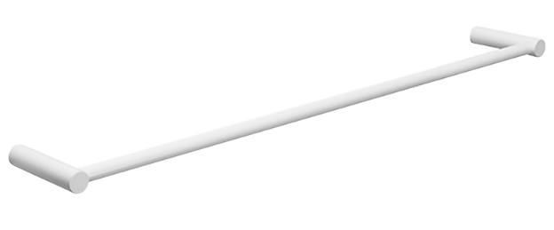 Pressalit enkel håndklædestang - Mat hvid Pressalit enkel håndklædestang - Mat hvid
