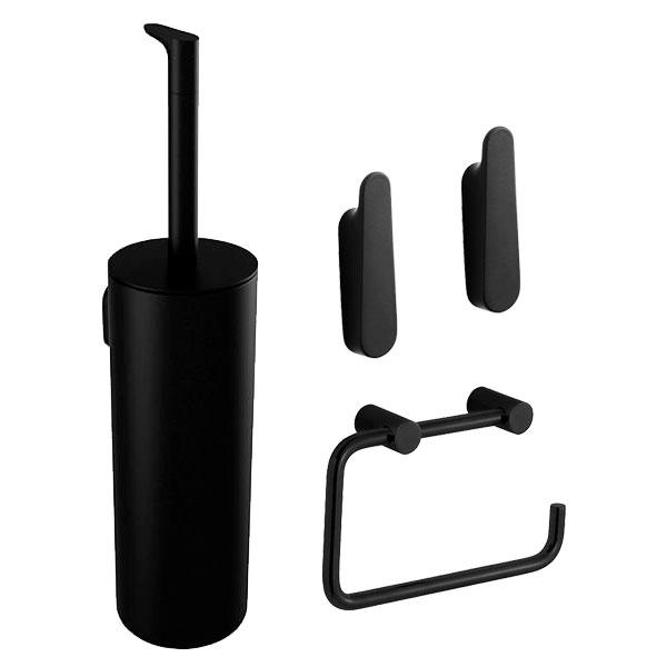 Pressalit Style pakke til badeværelset 2 - Mat sort Pressalit Style pakke til badeværelset 2 - Mat sort