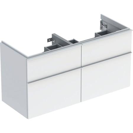 Geberit Icon underskab 119 cm -  Hvid h&oslash;jglans