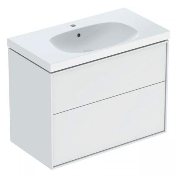 Ifö Sense Art møbelsæt 90 m/2 skuffer - Mat hvid Ifö Sense Art møbelsæt 90 m/2 skuffer - Mat hvid