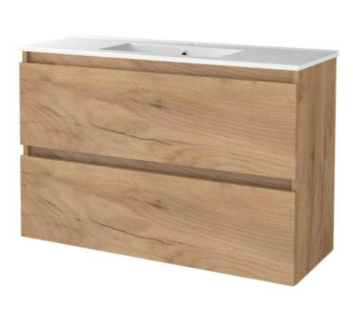 Sanibell Basicline mini m&oslash;bels&aelig;t 100 m/integrerede greb - Whiskey eg