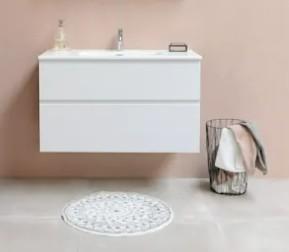 Sanibell Proline m&oslash;bels&aelig;t 100 m/integrerede greb - Mat hvid