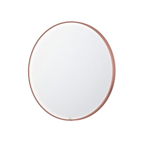 Sanibell Ink SP24 rundt spejl m/lys, varme og sensor Ø80 - Børstet kobber Sanibell Ink SP24 rundt spejl m/lys, varme og sensor Ø80 - Børstet kobber