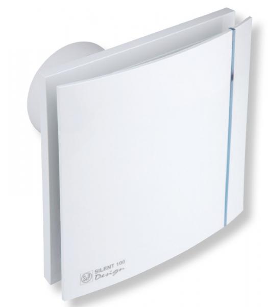 Thermex Silent 100 CHRZ - Design ventilator med fugtstyring og timer Thermex Silent 100 CHRZ - Design ventilator med fugtstyring og timer