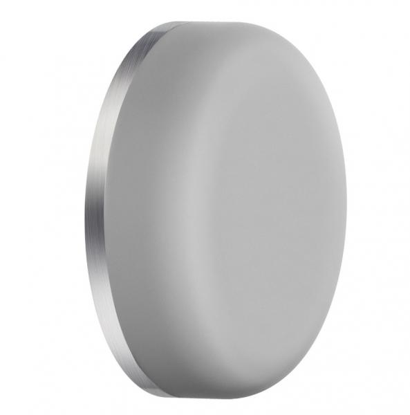 Beslagsboden selvkl&aelig;bende d&oslash;rstopper til v&aelig;g - Gr&aring;