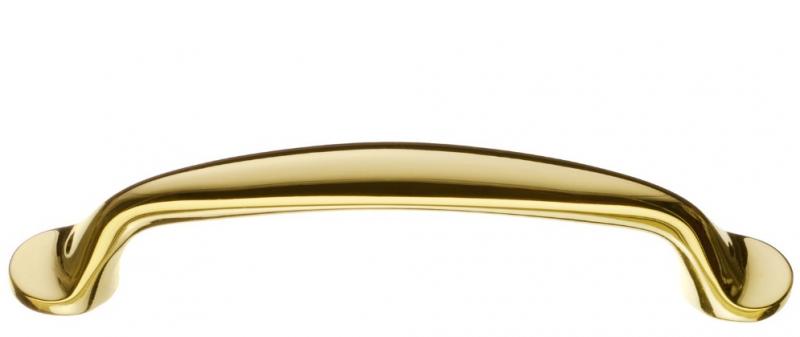 Beslagsboden b&oslash;jlegreb BV632 - Poleret messing