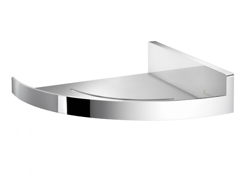 Smedbo Sideline brusehylde til hj&oslash;rne - Krom