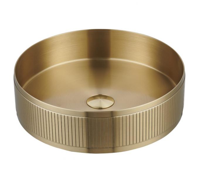 Cassøe Decora 40 bowlevask - Børstet messing Cassøe Decora 40 bowlevask - Børstet messing