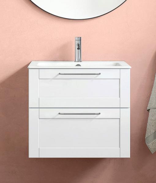 Cassøe Crown Frame 60 møbelsæt m/skuffer - Hvid Cassøe Crown Frame 60 møbelsæt m/skuffer - Hvid