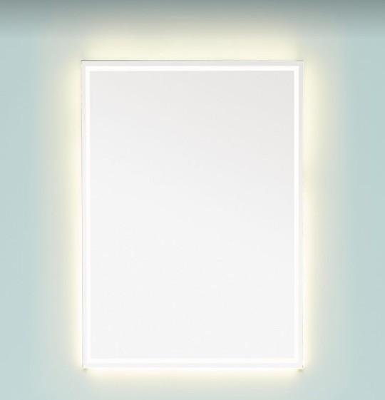 Luca firkantet spejl m/integreret LED lys, backlight og touch - 80 cm Luca firkantet spejl m/integreret LED lys, backlight og touch - 80 cm