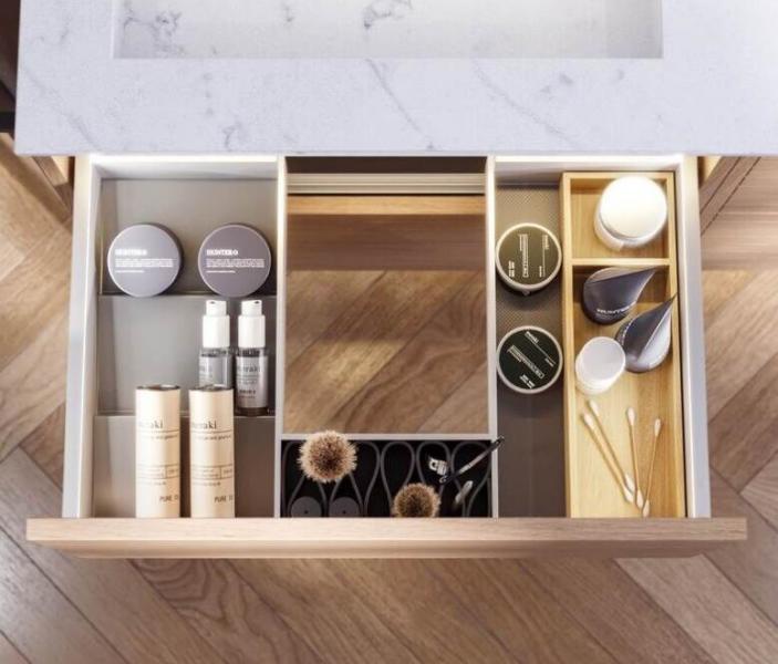 Dansani Luna indretning til &oslash;verste skuffe 60 cm