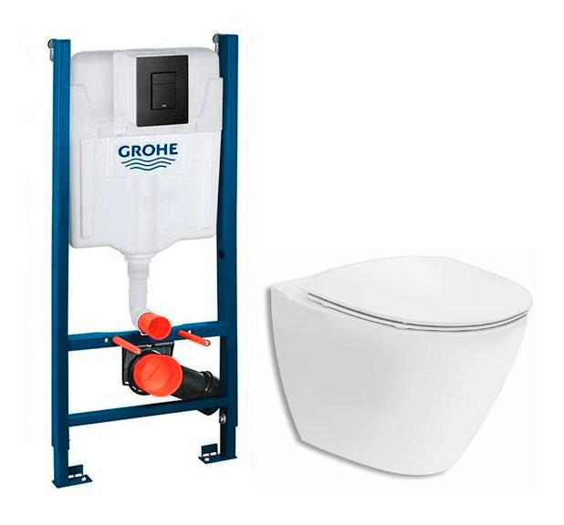 Ifö Spira Art toiletpakke inkl. sæde m/soft-close, cisterne og sort betjening Ifö Spira Art toiletpakke inkl. sæde m/soft-close, cisterne og sort betjening