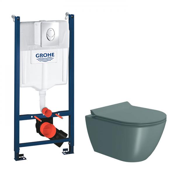 GSI Pura Agave 50 toiletpakke inkl. sæde m. softclose, cisterne og krom betjening GSI Pura Agave 50 toiletpakke inkl. sæde m. softclose, cisterne og krom betjening