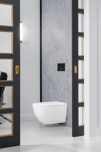 Villeroy & Boch Antheus Rimless v&aelig;gh&aelig;ngt toilet m/Ceramic+ - Hvid
