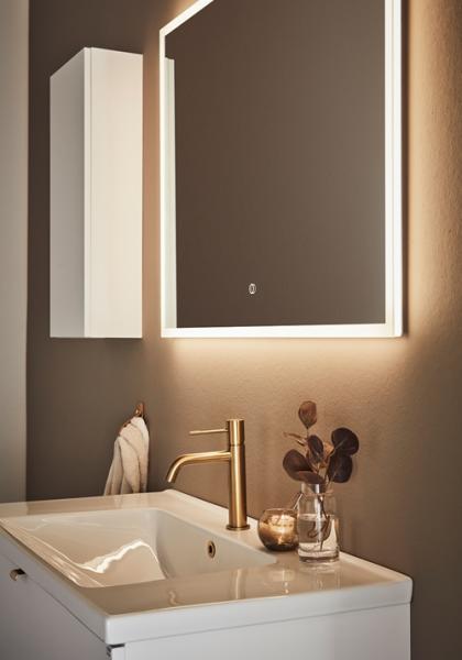 Hafa Square LED 600 spejl Hafa Square LED 600 spejl