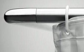 Ridder Eco universal badeforh&aelig;ngsstang - Krom