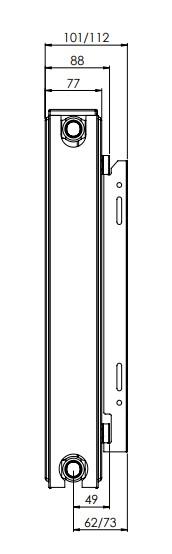 Unite Compact T22-400-400 mm - 5 kvm Unite Compact T22-400-400 mm - 5 kvm