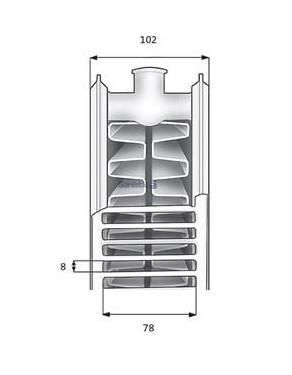 Purmo Compact C22-400-500mm - 6 kvm Purmo Compact C22-400-500mm - 6 kvm