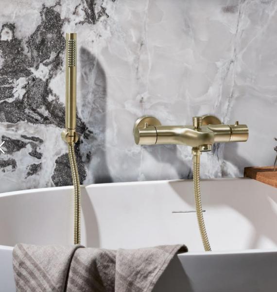 Cass&oslash;e Komplet kararmatur - B&oslash;rstet messing