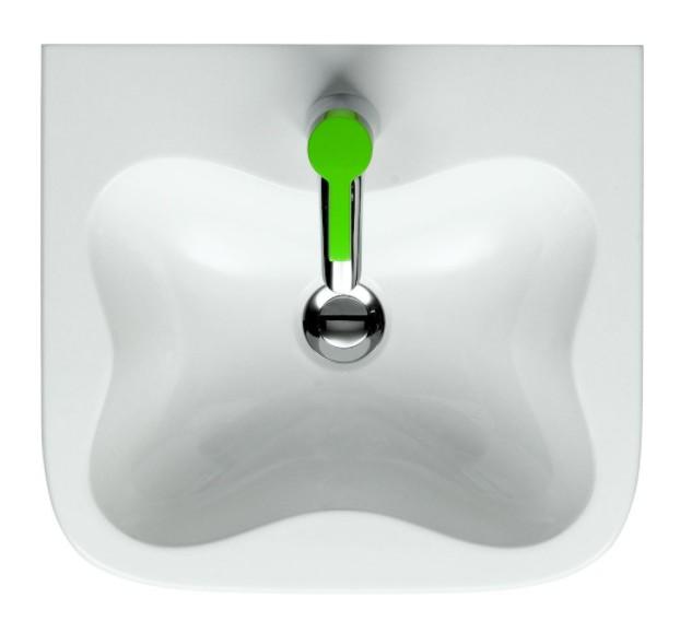 Laufen Flora 45 håndvask t/væg - 1 hanehul Laufen Flora 45 håndvask t/væg - 1 hanehul