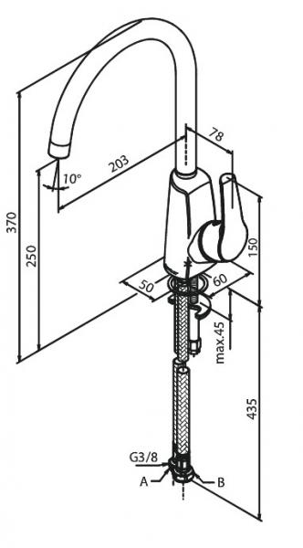 Damixa Rowan K&oslash;kkenbatteri m/h&oslash;j tud